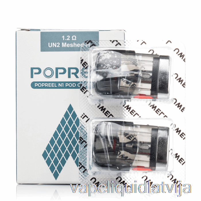 Uwell Popreel N1 Rezerves Pods 1.2ohm Un2 Spoles Vape šķidrums